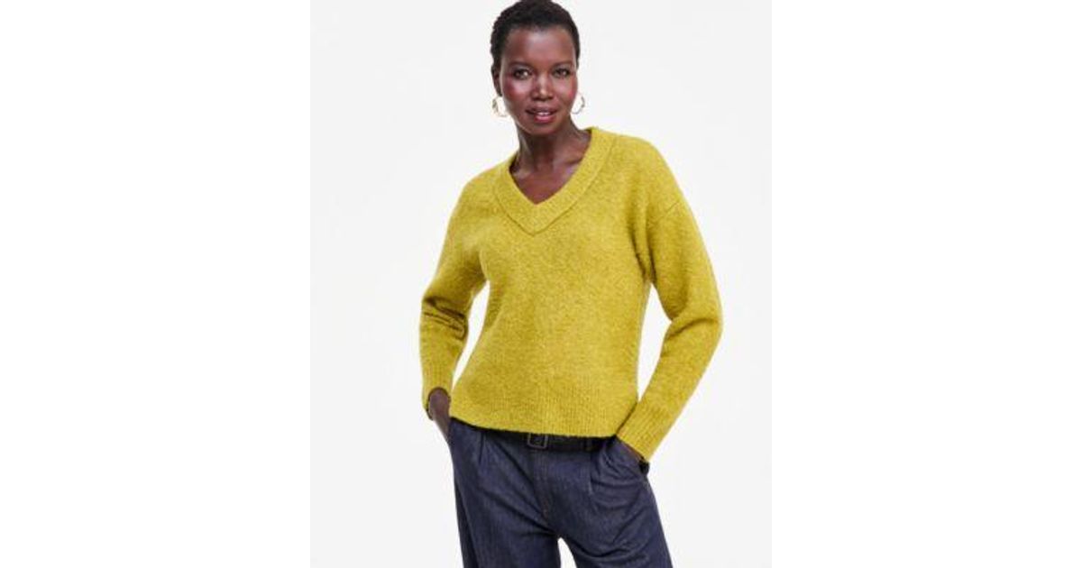 INC International Concepts Boucle V Neck Sweater Macys Exclusive in ...
