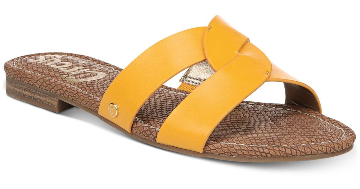 circus by sam edelman clover flat sandals