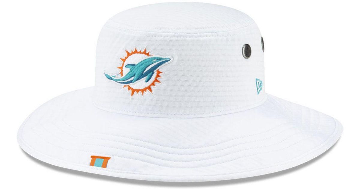 white dolphins hat