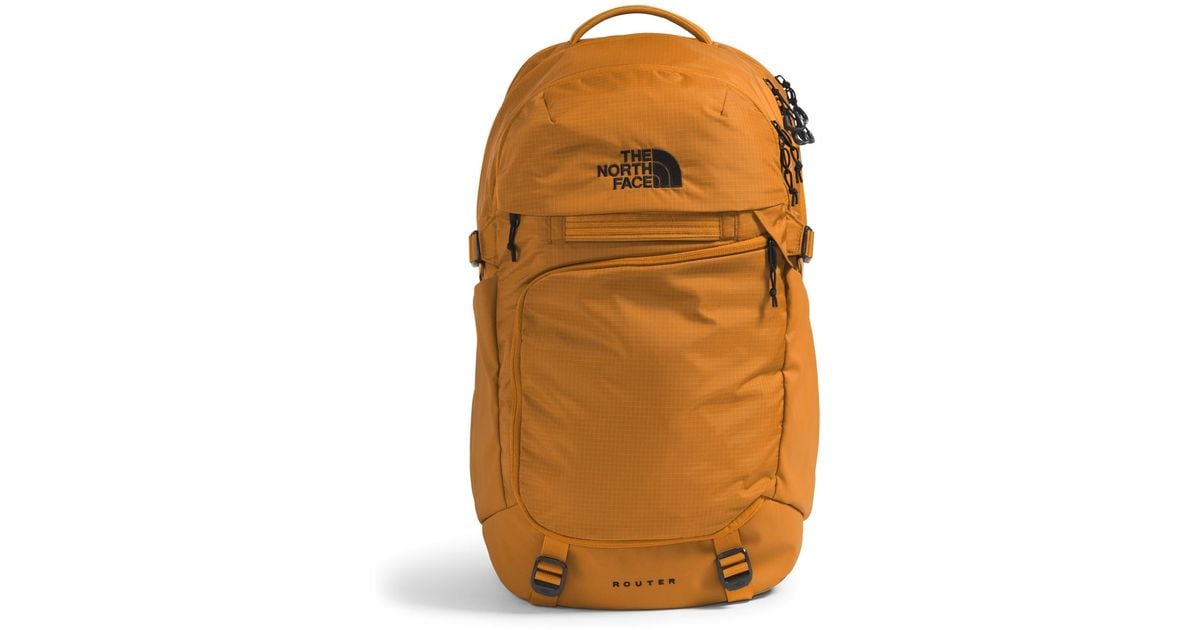 The North Face Router Backpacks Messengers in Orange for Men Lyst