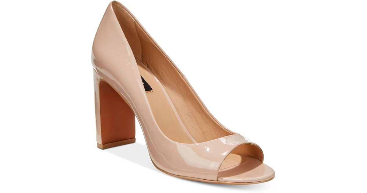 dkny peep toe pumps