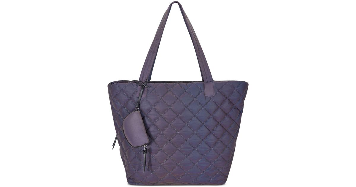 INC International Concepts Nylon Breeah Extra Large Quilted Tote