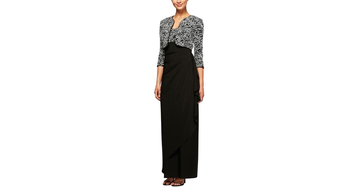 Empire Waist Glitter Bolero Jacket Dress main image 0