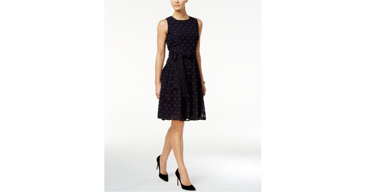 tommy hilfiger fit and flare dress