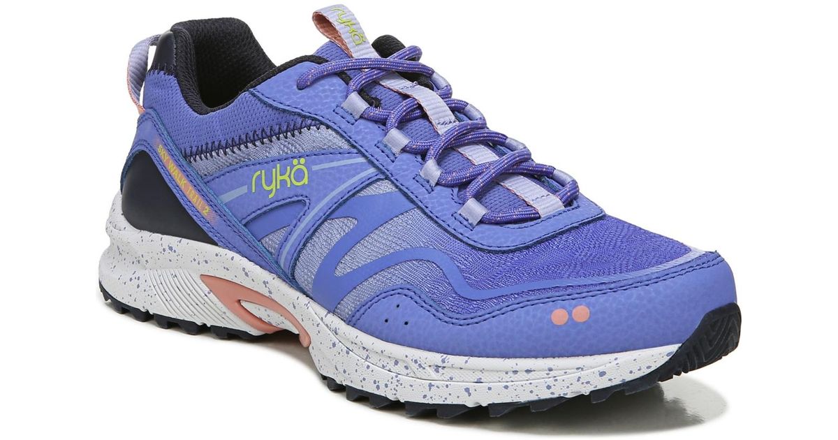 Ryka Sky Walk Trail 2 Oxford Sneakers in Blue | Lyst