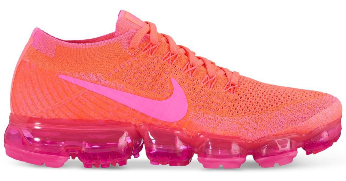 pink vapormax finish line