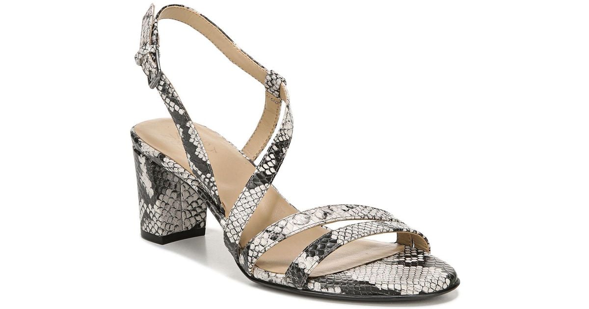 Naturalizer Leather Vanessa Strappy Sandals - Lyst