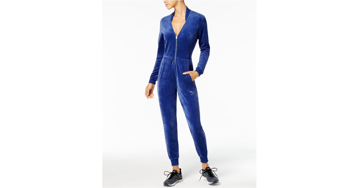 puma velvet jumpsuit