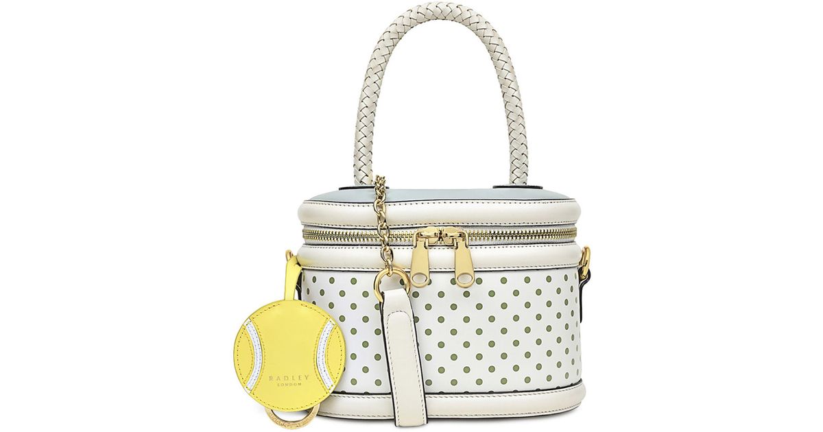 Radley Radley Tennis 23 Mini Zip Around Crossbody Bag in Metallic Lyst
