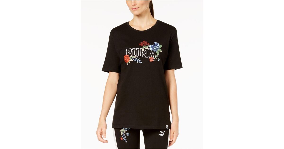 puma floral shirt