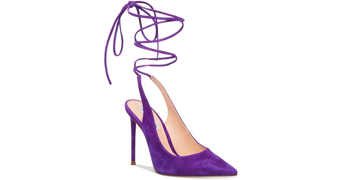 steve madden purple pumps