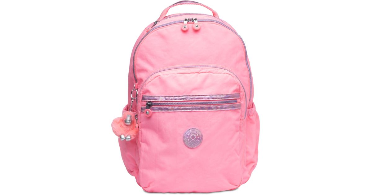 kipling pink backpack