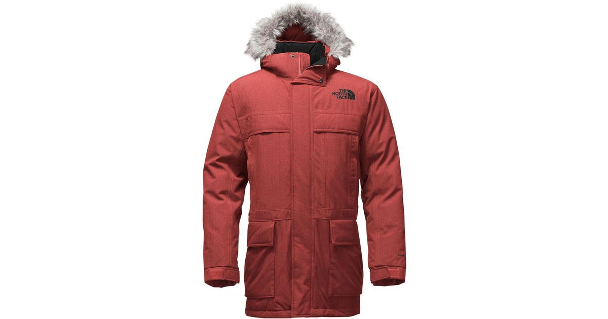 The North Face Mcmurdo Parka Ii in Red for Men | Lyst