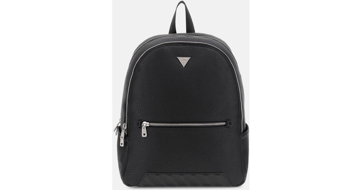 Guess Torino Medium Backpack in Black for Men | Lyst
