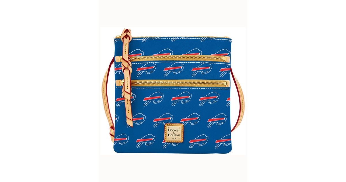 Dooney & Bourke Buffalo Bills Triplezip Crossbody Bag in Blue Lyst