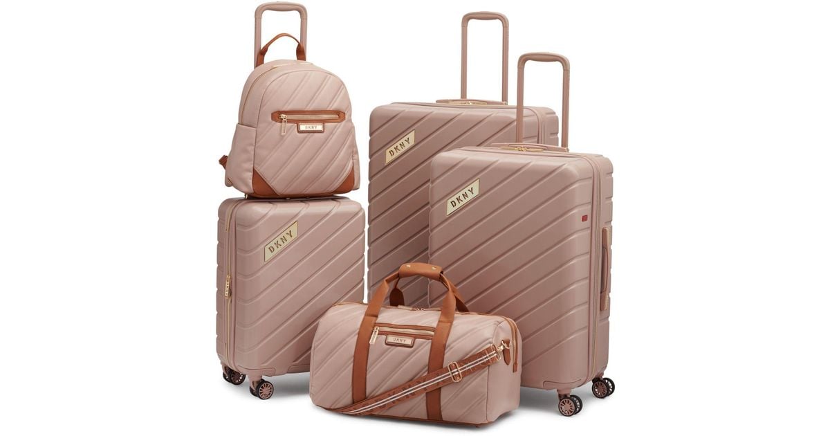 DKNY Bias Luggage Collection in Brown Lyst