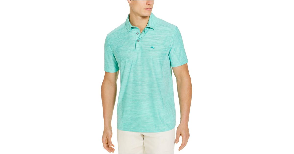 Tommy Bahama Synthetic Islandzone Palm Coast Polo in Blue for Men - Lyst