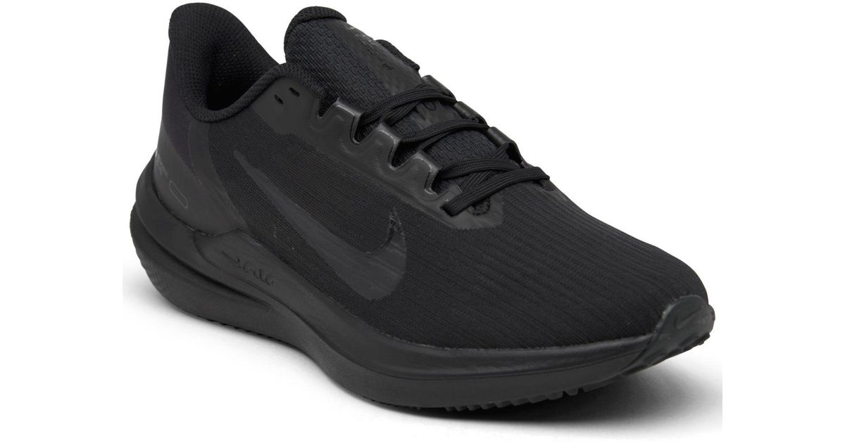 Nike Air Zoom Winflo 9 Running Sneakers From Finish Line in Black Lyst