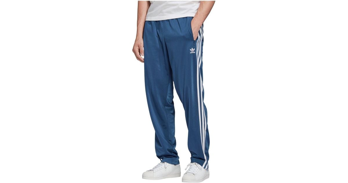 blue adidas pants men
