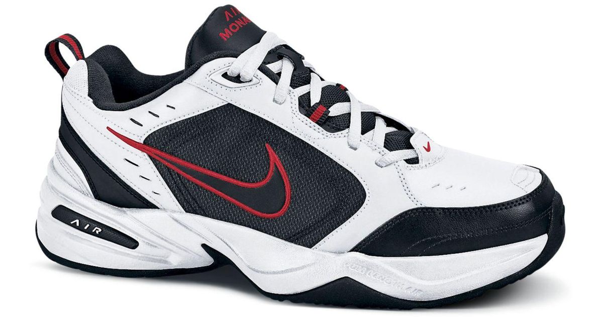red nike air monarch