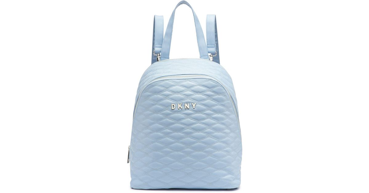 dkny blue backpack