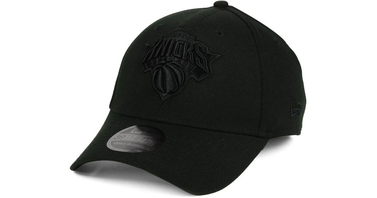 black knicks hat