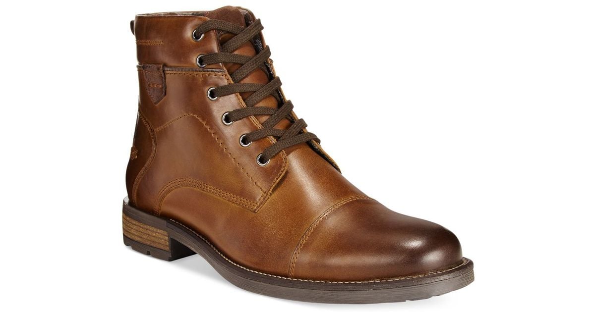 alfani men's jack cap toe boots