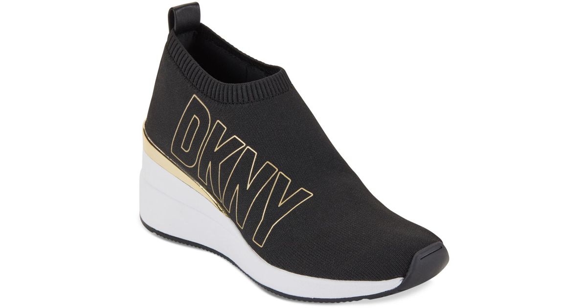 dkny jayla slip on trainers