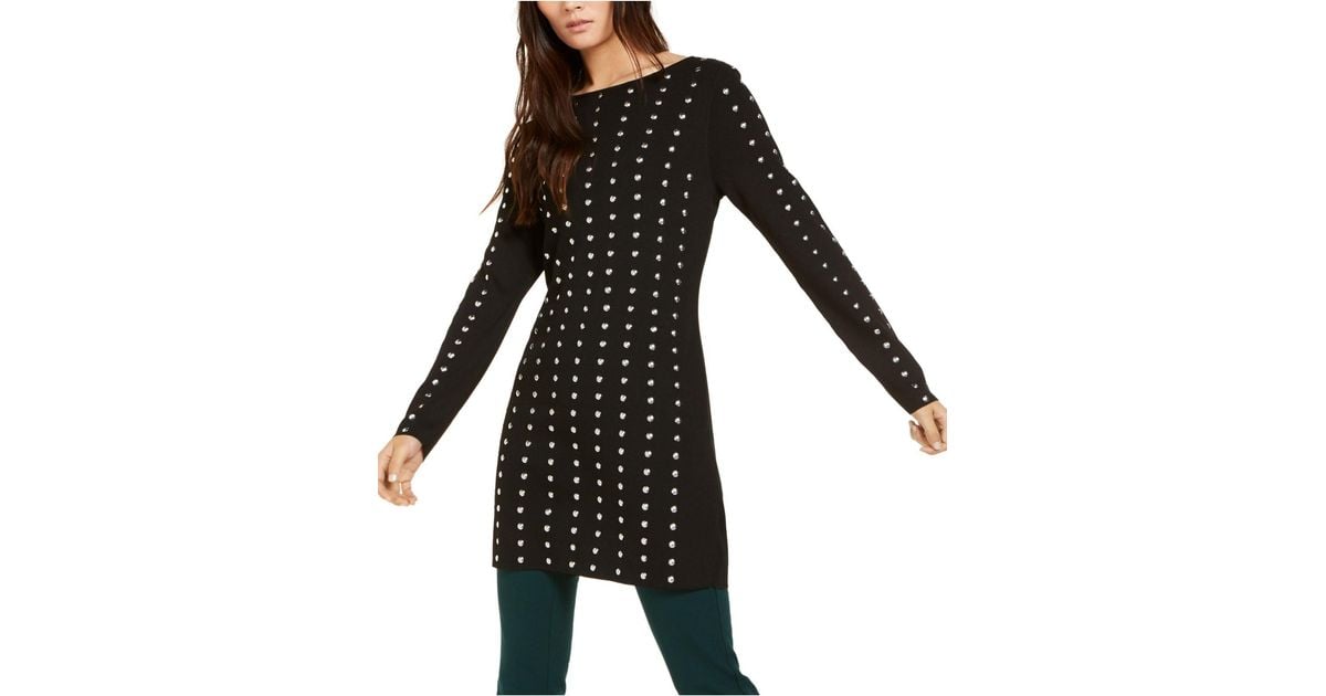 inc studded sweater dress