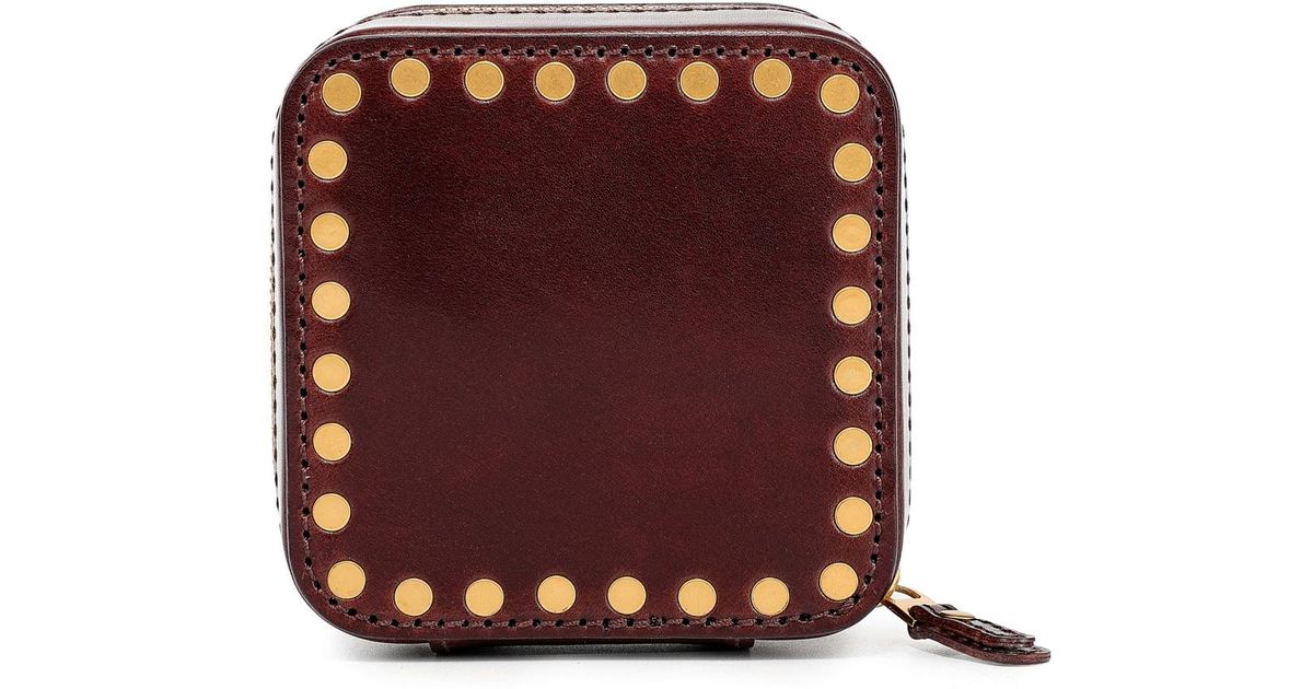 Old Trend Leather Jewelry Box in Red | Lyst