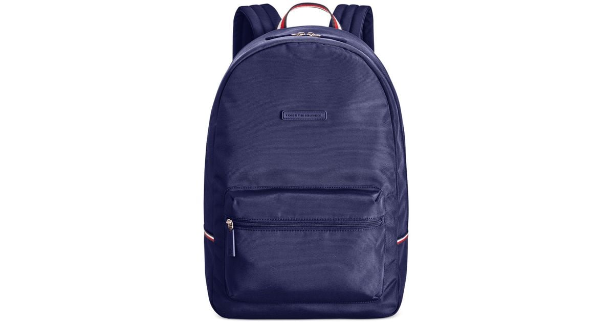 tommy hilfiger backpack blue