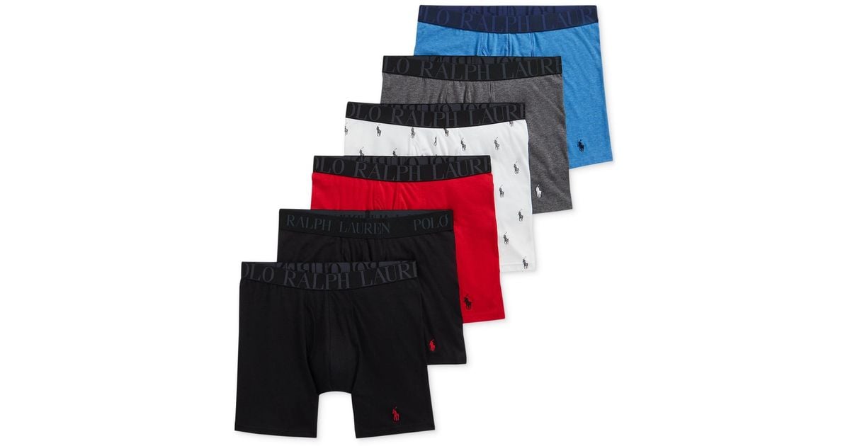 Polo Ralph Lauren Stretch Mesh Classic Fit Boxer Briefs, Pack of 3