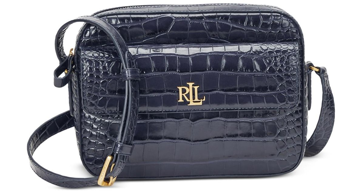 Ralph Lauren Anchor Leather Camera Bag Lauren Ralph Lauren Leather 