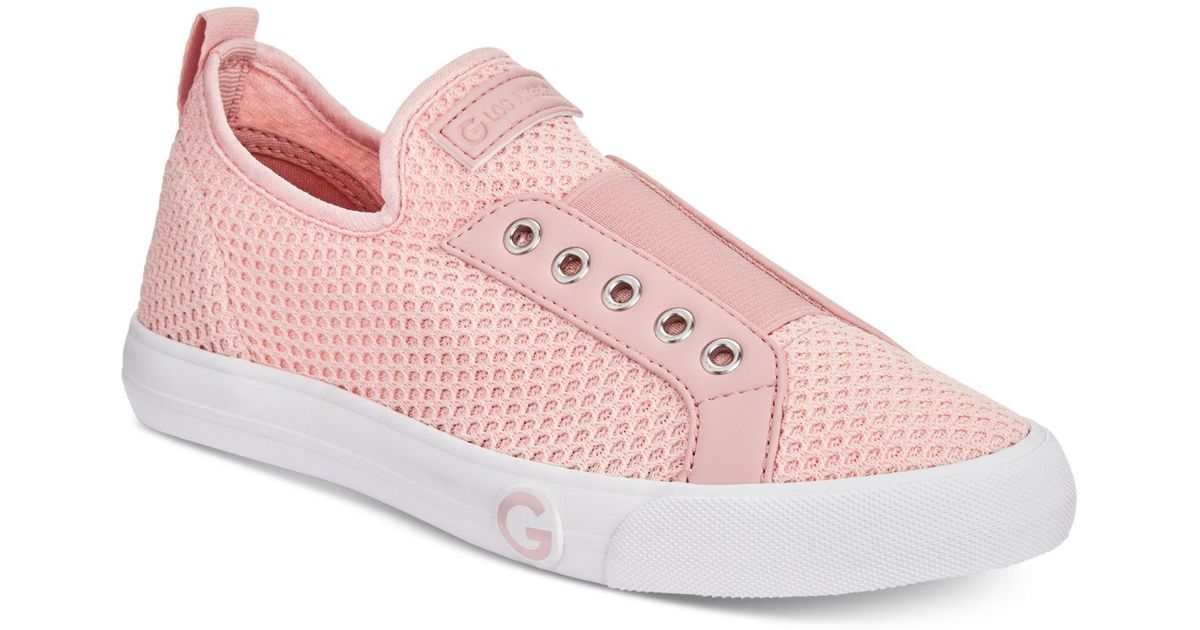 guess pink sneakers