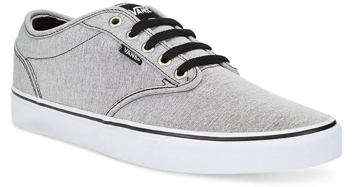 white slip on vans macy's