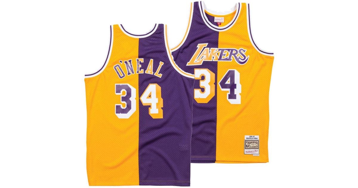 lakers jersey purple and gold