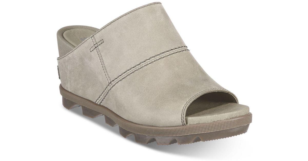 sorel joanie slide wedge