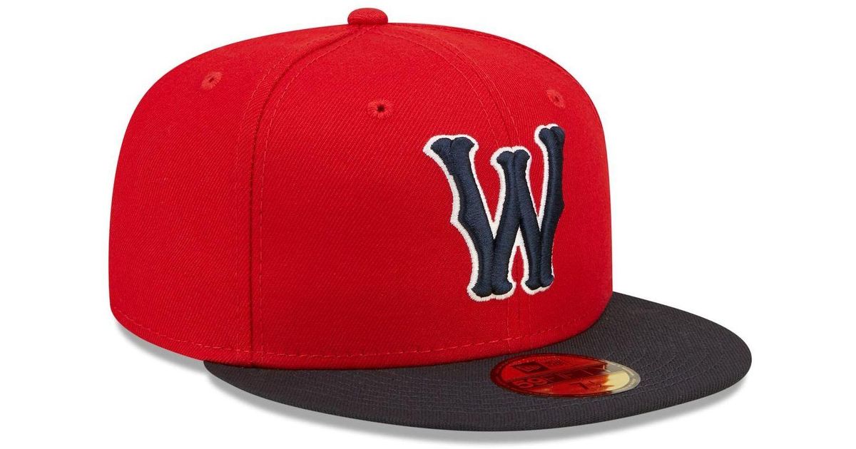 KTZ Red Worcester Red Sox Authentic Collection Team Alternate 59fifty