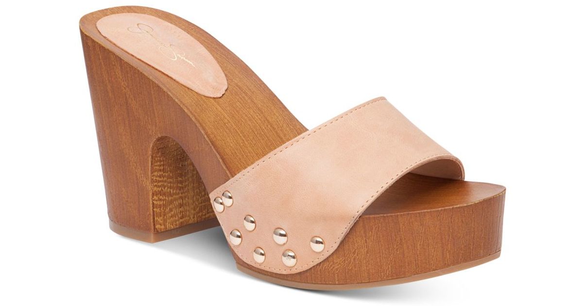 jessica simpson denim heels