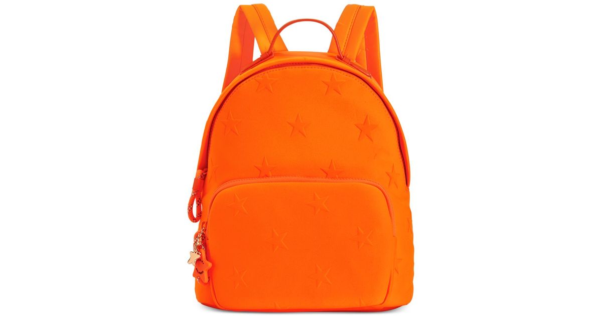 tommy hilfiger orange backpack