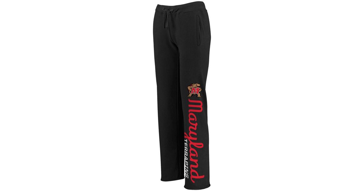 Fanatics Maryland Terrapins Cozy Fleece Sweatpants in Black Lyst