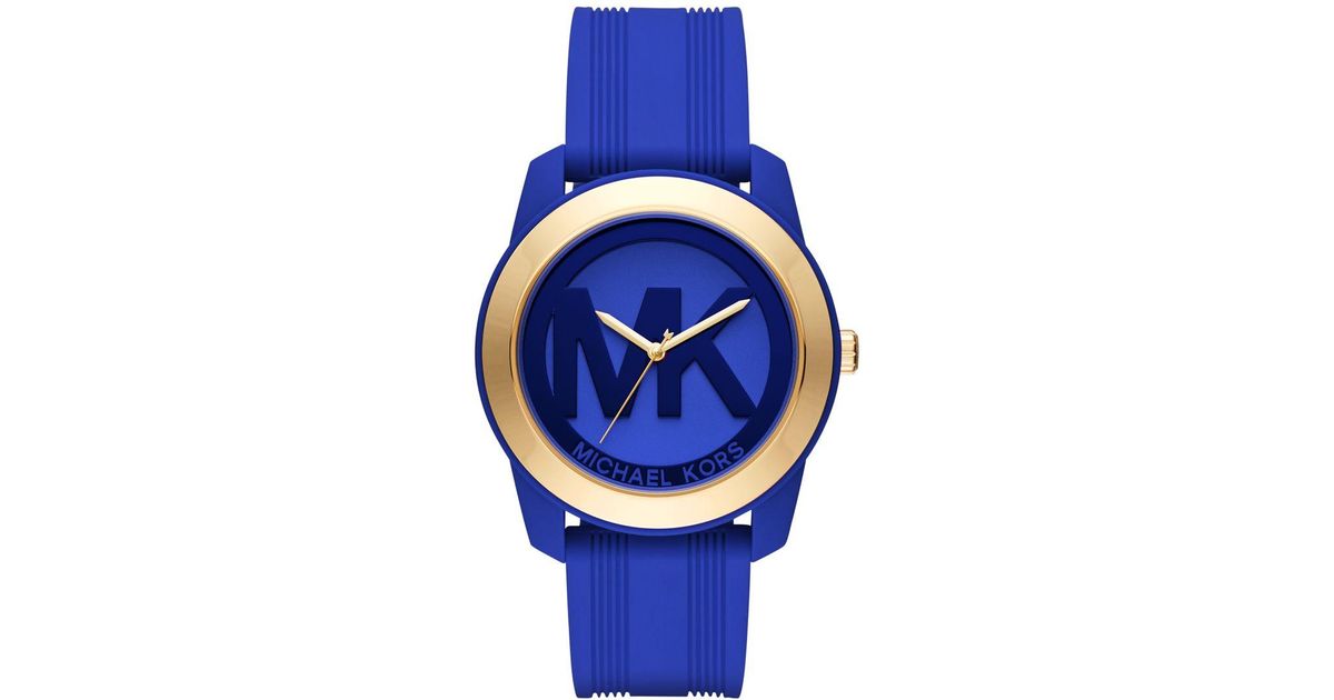 blue mk watch