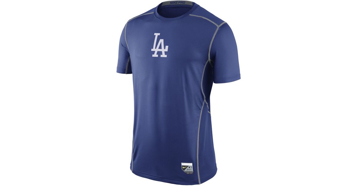 Nike Los Angeles Dodgers Men's Pre-Game Batting Practice Shirt - Macy's
