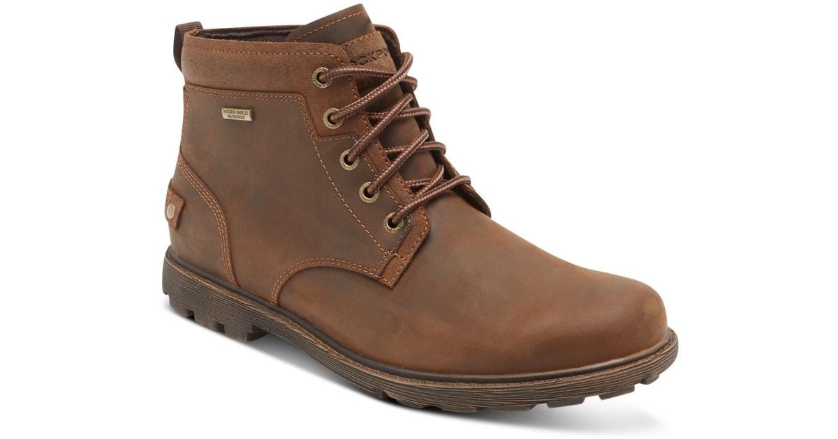rockport tan boots