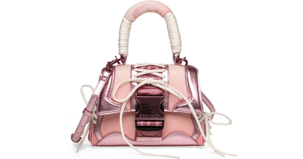 Steve Madden Diego Top Handle Handbag in Pink Lyst