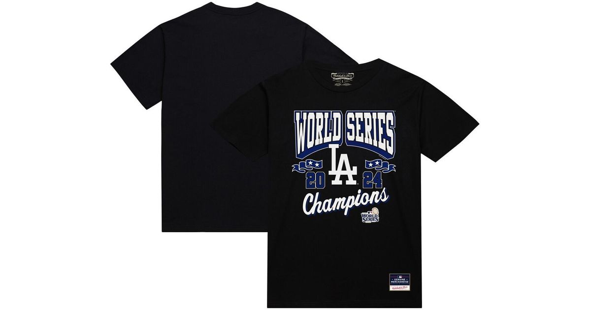 T-shirt Mitchell & Ness des Dodgers de Los Angeles, champions