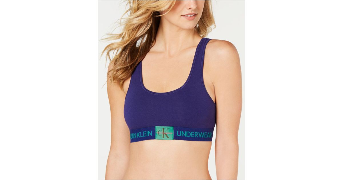 macy's calvin klein bralette