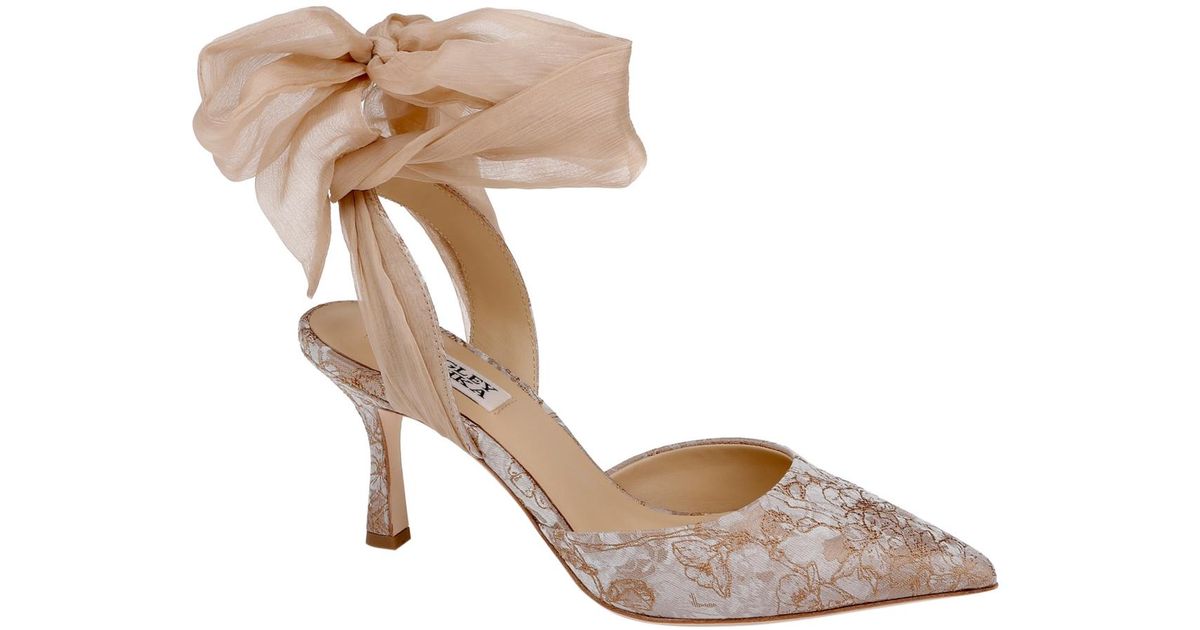 Badgley Mischka Women's Zaya Pointed Toe Slingback Pump