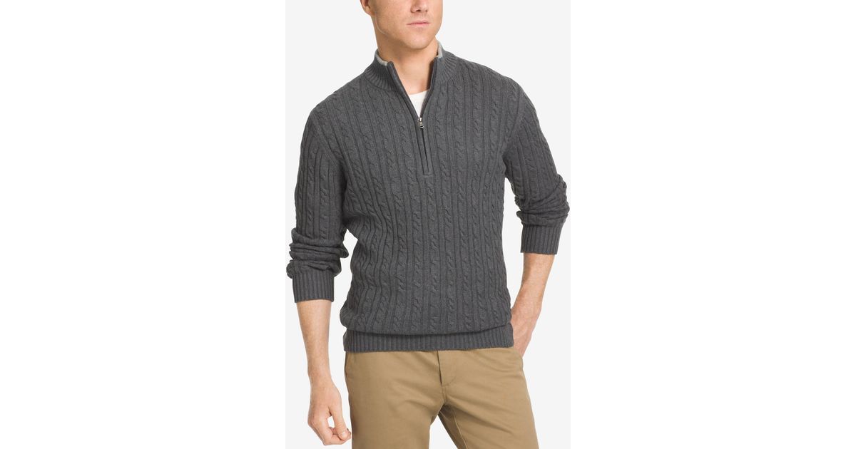 izod mock turtleneck