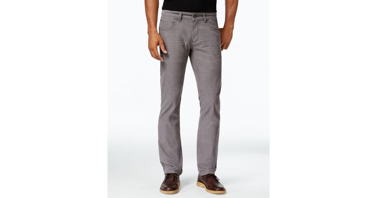 grey corduroy pants